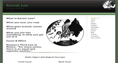 Desktop Screenshot of karmiclaw.com